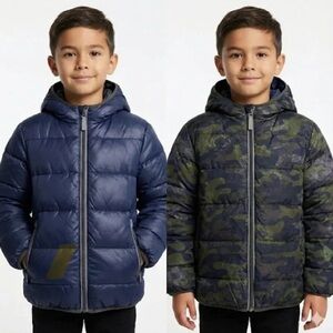 Hanna Andersson Reversible Puffer Coat